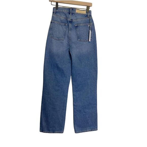 𝅺betro Simone High Rise Straight Leg Button Fly Dad Jeans‎ - Picture 6 of 11